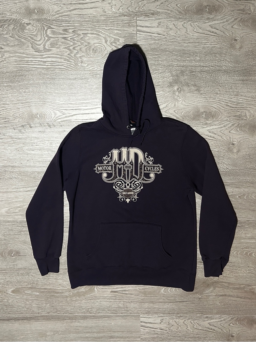Harley Davidson Niagara On the Lake, Ontario Purple Graphic Hoodie